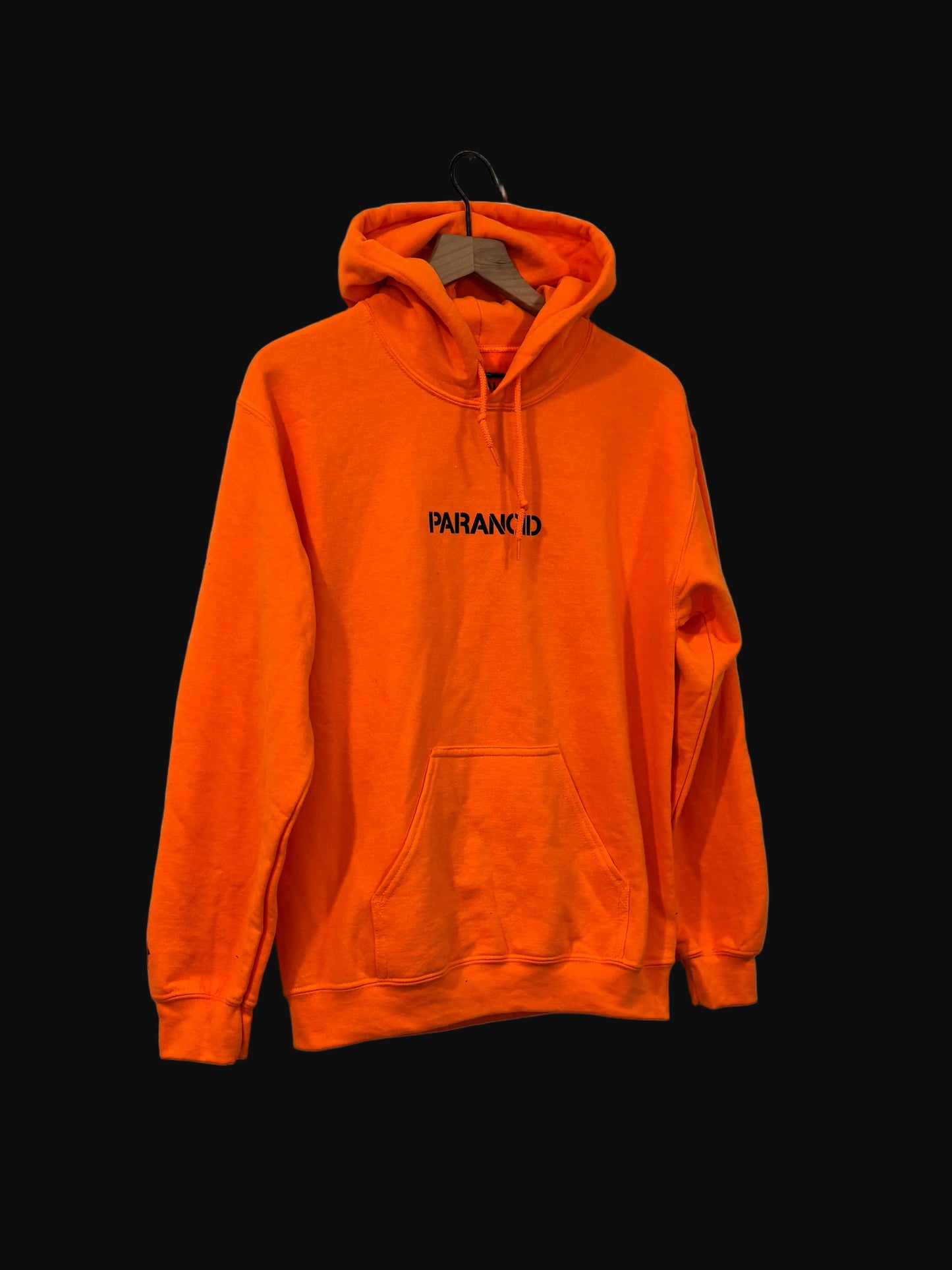 ASSC x Undefeated Paranoid Hoodie Orange - Size Small - Brand New