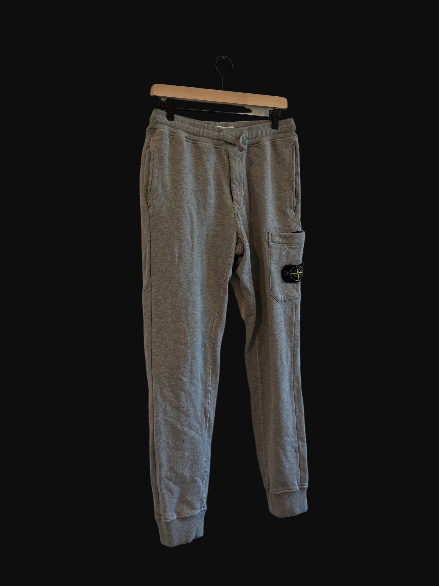 Stone Island Sweatpants Grey - Size Medium - Pre-Owned