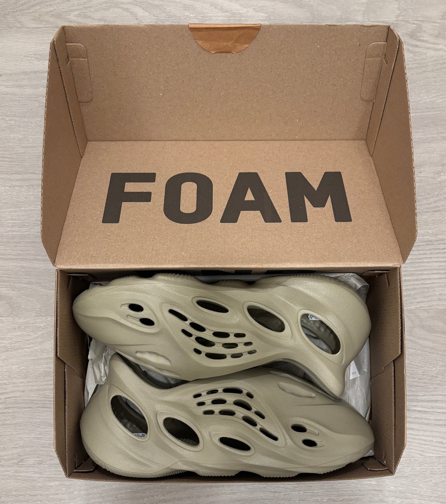Yeezy Foam Runner Stone Taupe - Size 12 - Brand New