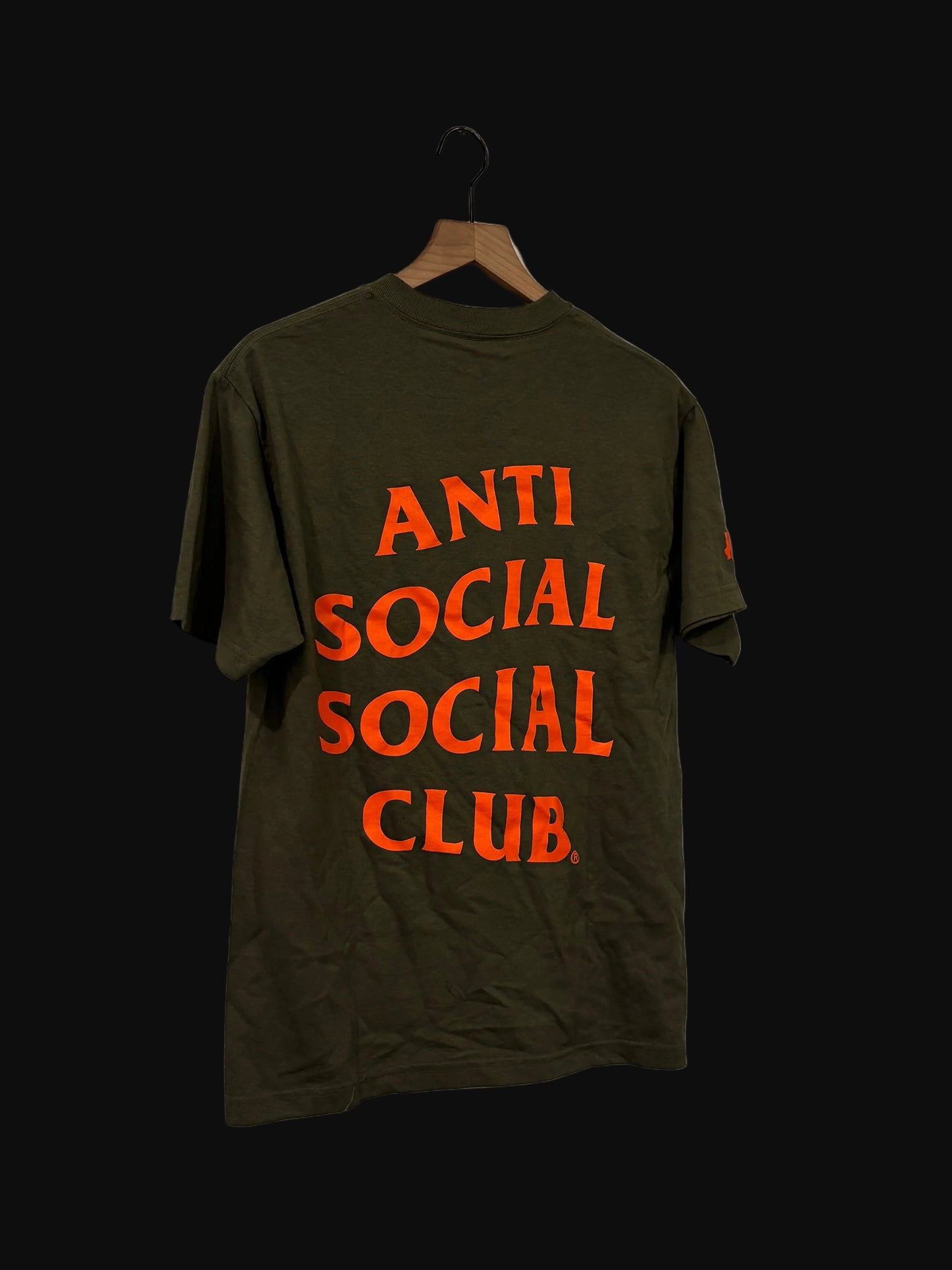 ASSC x Undefeated Tee Olive - Size Medium - Brand New