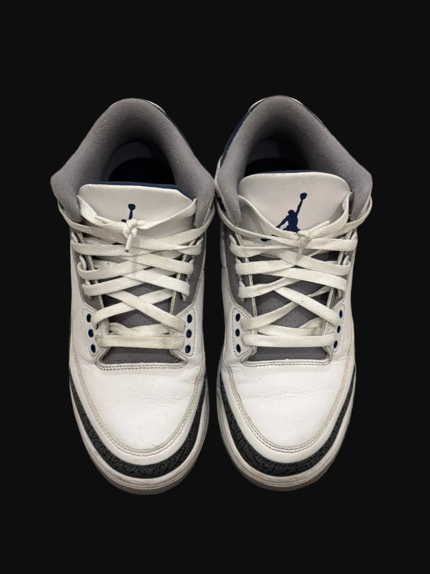 Jordan 3 Retro "Midnight Navy" - Size 8 - Pre-Owned