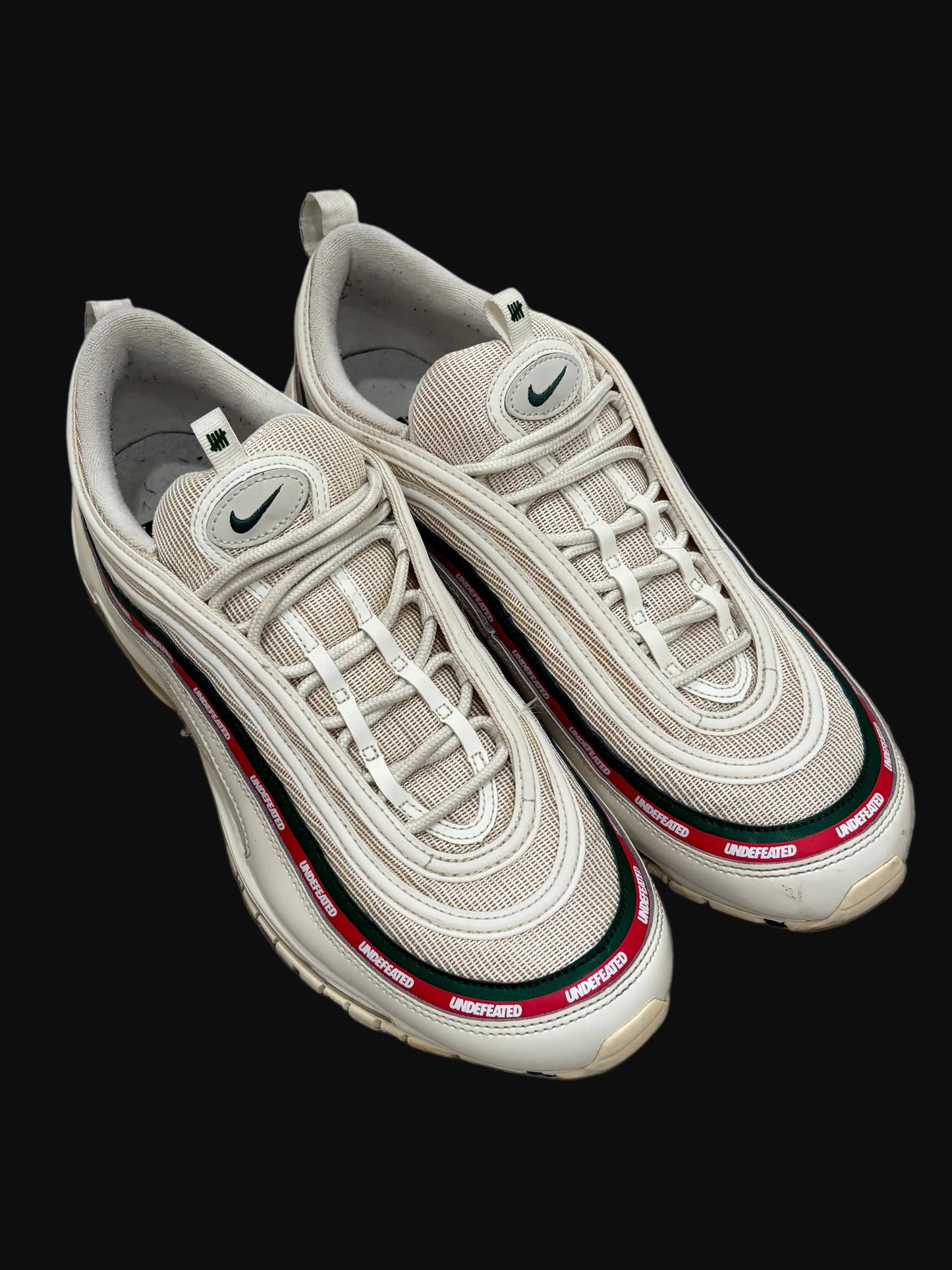 Undefeated x Nike Air Max 97 "Sail" - Size 11.5 - OG All - Pre-Owned