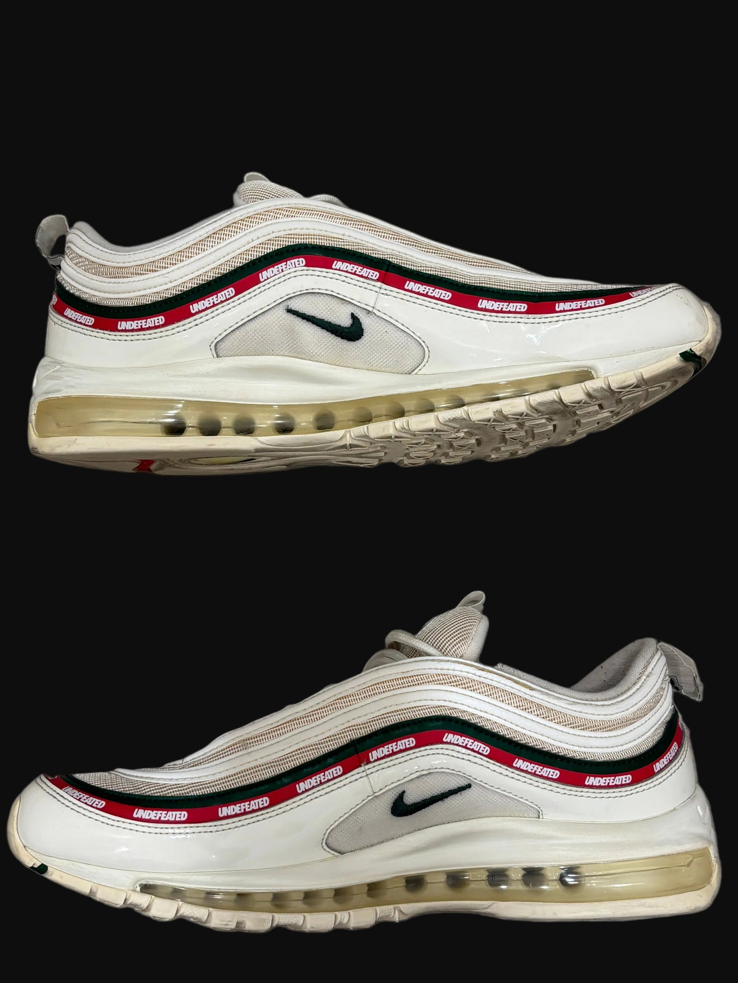 Undefeated x Nike Air Max 97 "Sail" - Size 11.5 - OG All - Pre-Owned