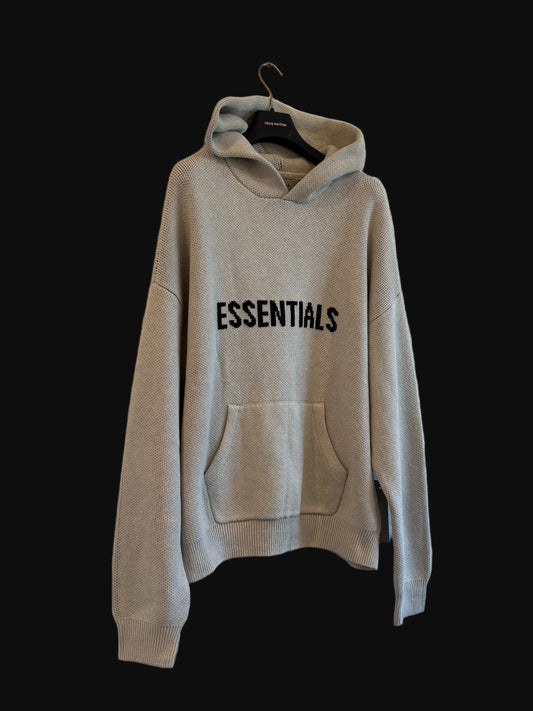 Essentials Knit Hoodie Pistachio - Size Large - Brand New
