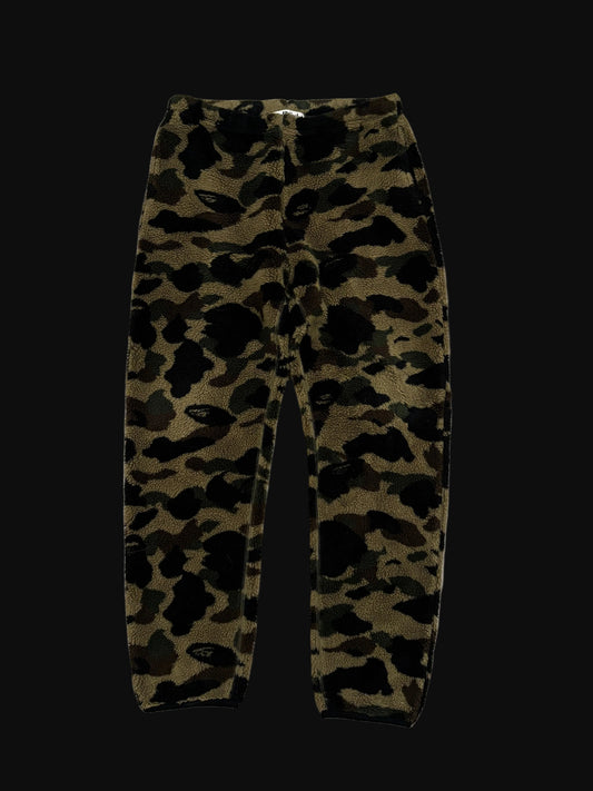 Bape 1st Camo Sweatpants - Size Medium - Pre-Owned