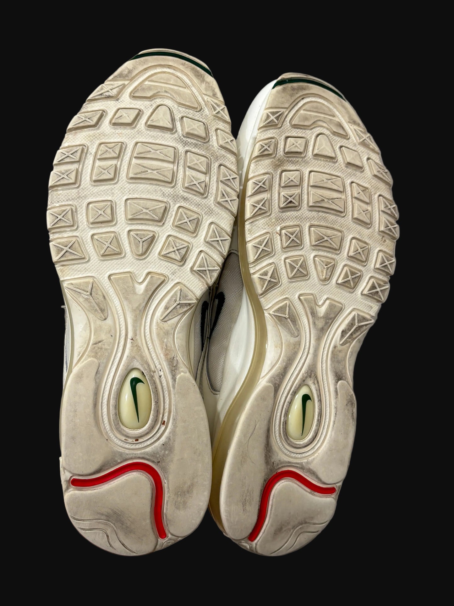 Undefeated x Nike Air Max 97 "Sail" - Size 11.5 - OG All - Pre-Owned