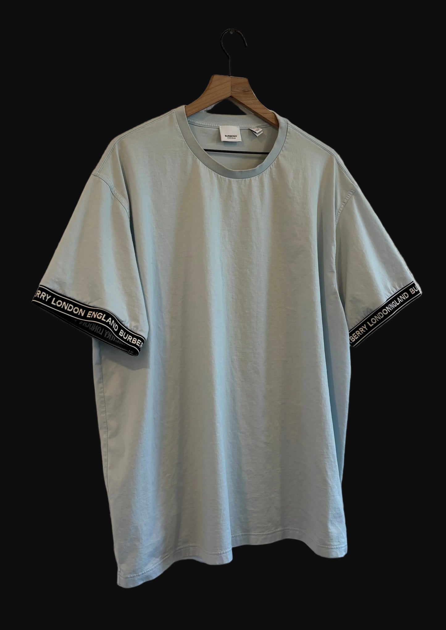 Burberry Logo Tape Tee - Size 2XL - Pre-Owned