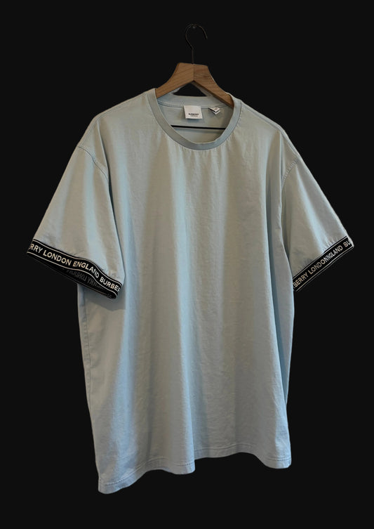 Burberry Logo Tape Tee - Size 2XL - Pre-Owned