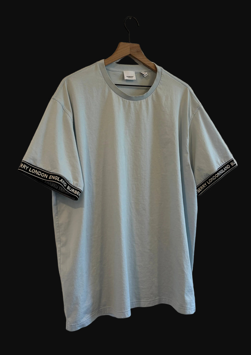 Burberry Logo Tape Tee - Size 2XL - Pre-Owned
