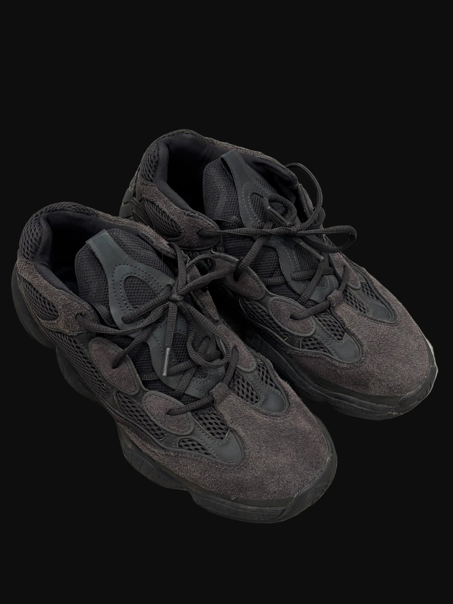 Adidas Yeezy 500 "Utility Black" - Size 11.5 - OG All - Pre-Owned