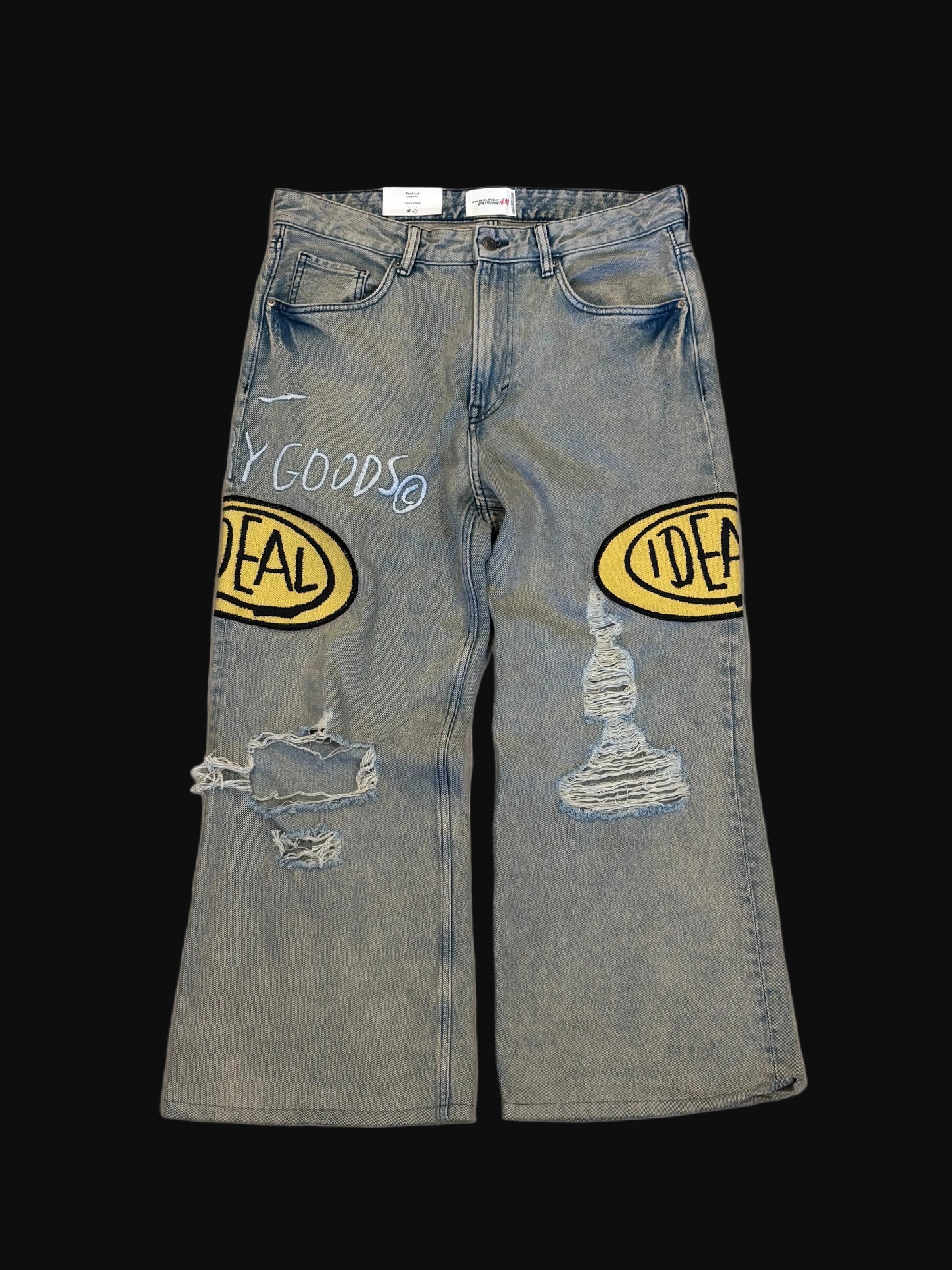Who Decides War x H&M Jeans - Size 34 - Brand New