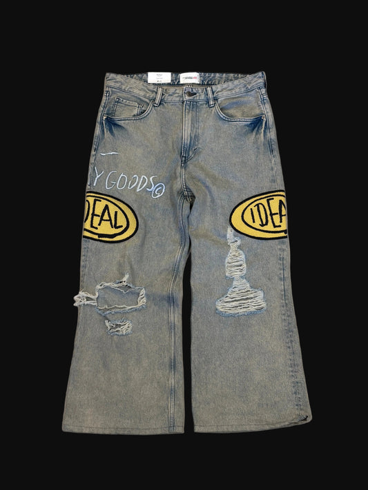 Who Decides War x H&M Jeans - Size 34 - Brand New