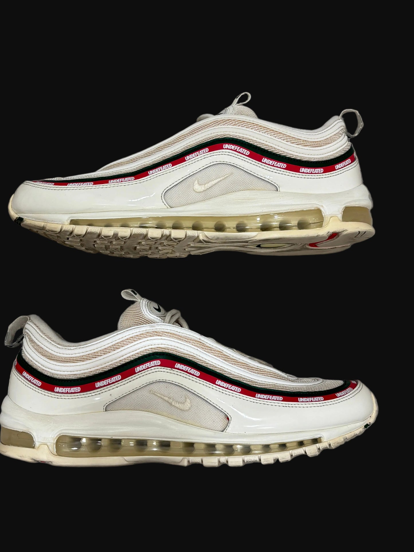 Undefeated x Nike Air Max 97 "Sail" - Size 11.5 - OG All - Pre-Owned