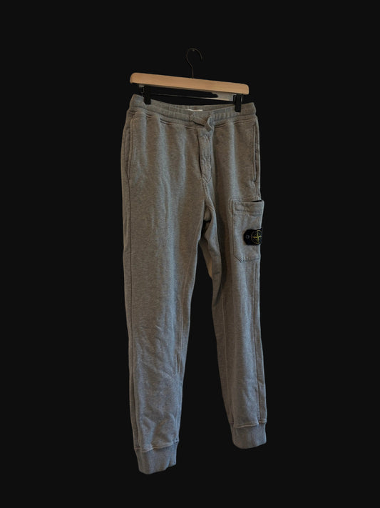 Stone Island Sweatpants Grey - Size Medium - Pre-Owned