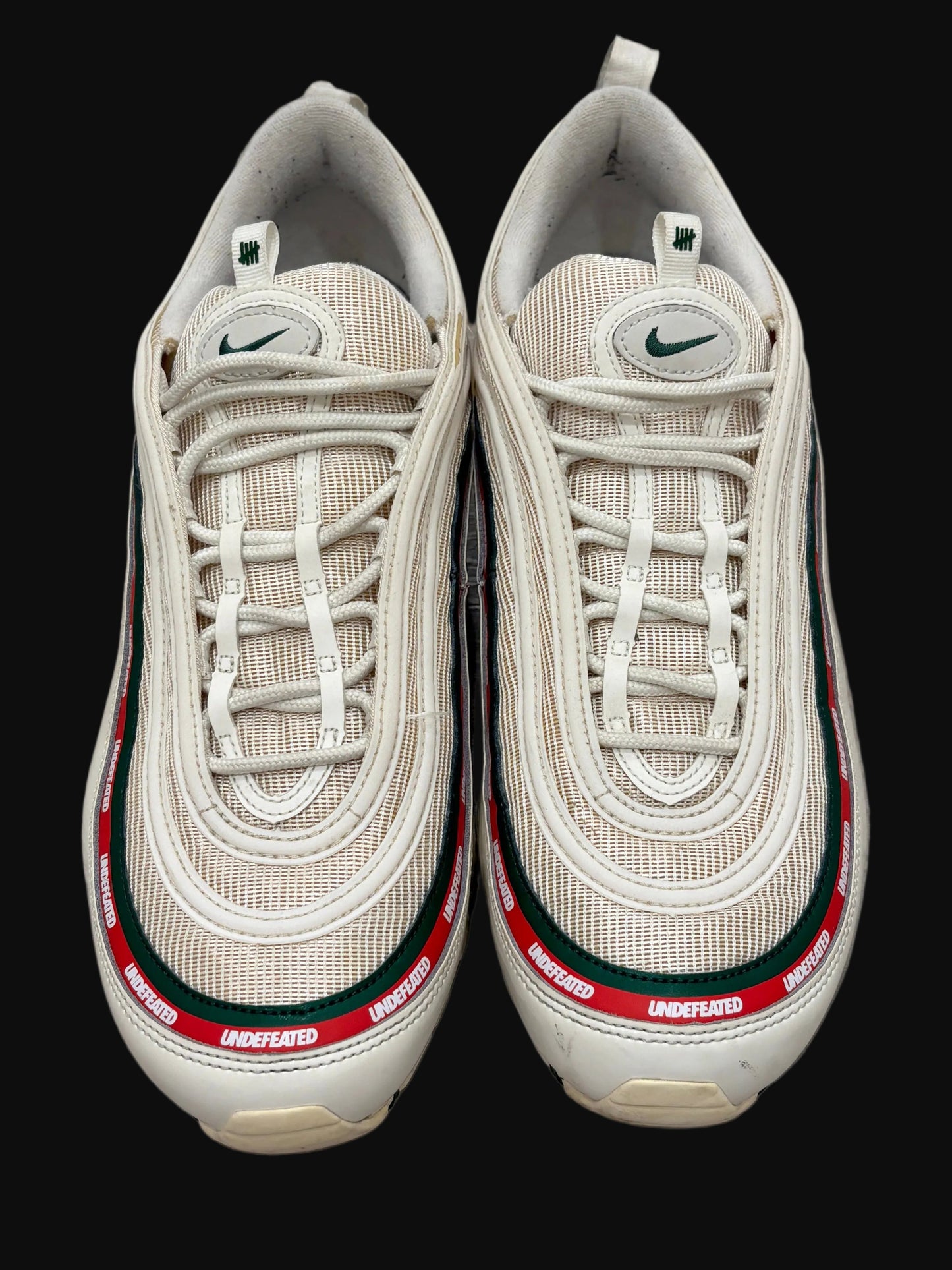 Undefeated x Nike Air Max 97 "Sail" - Size 11.5 - OG All - Pre-Owned