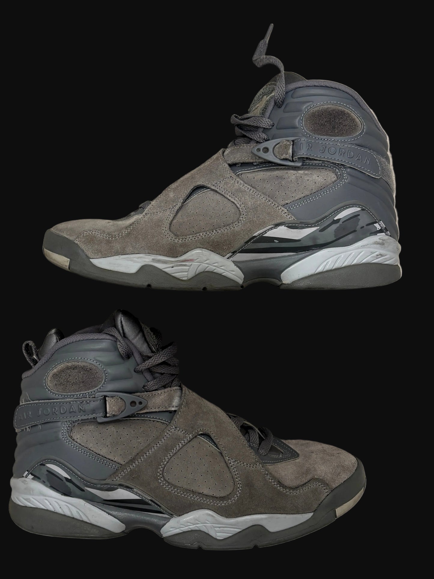 Jordan 8 Retro "Cool Grey" - Size 10 - Pre-Owned