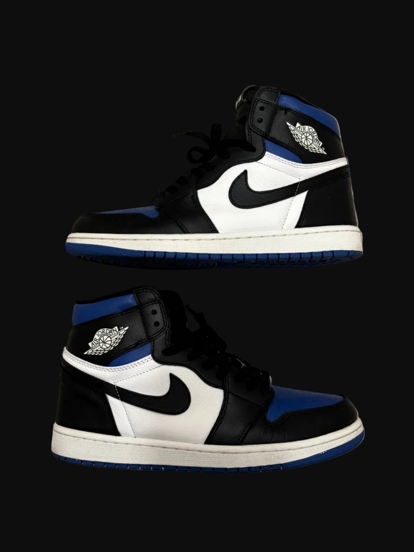 Jordan 1 High Royal Toe - Size 9 - Pre-Owned