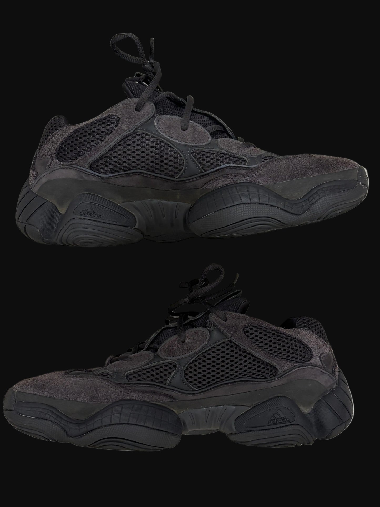 Adidas Yeezy 500 "Utility Black" - Size 11.5 - OG All - Pre-Owned