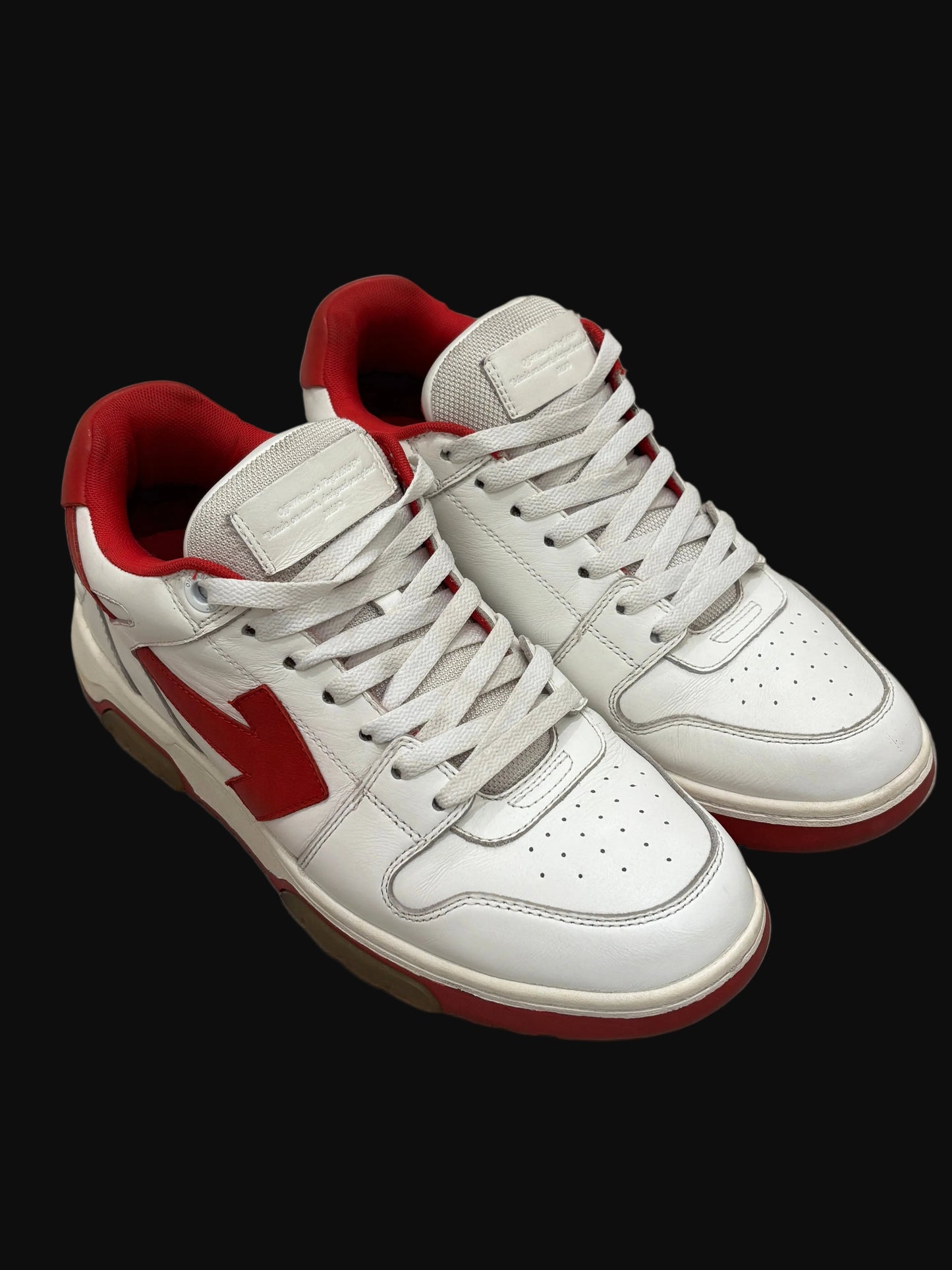 Off-White Out-Of-Office Sneakers - Size 43 - Pre-Owned