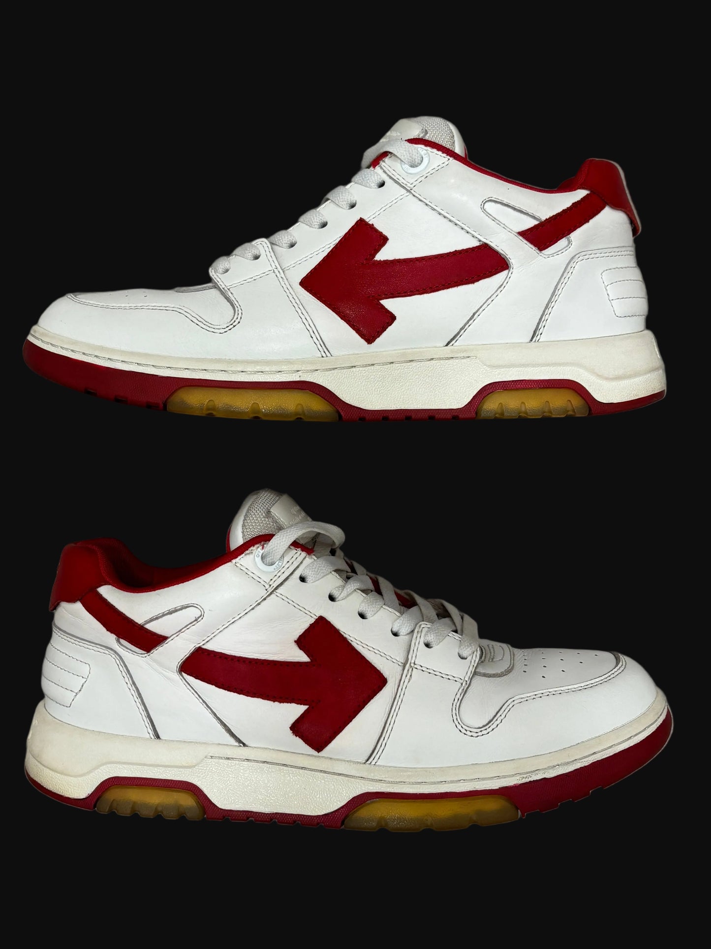 Off-White Out-Of-Office Sneakers - Size 43 - Pre-Owned