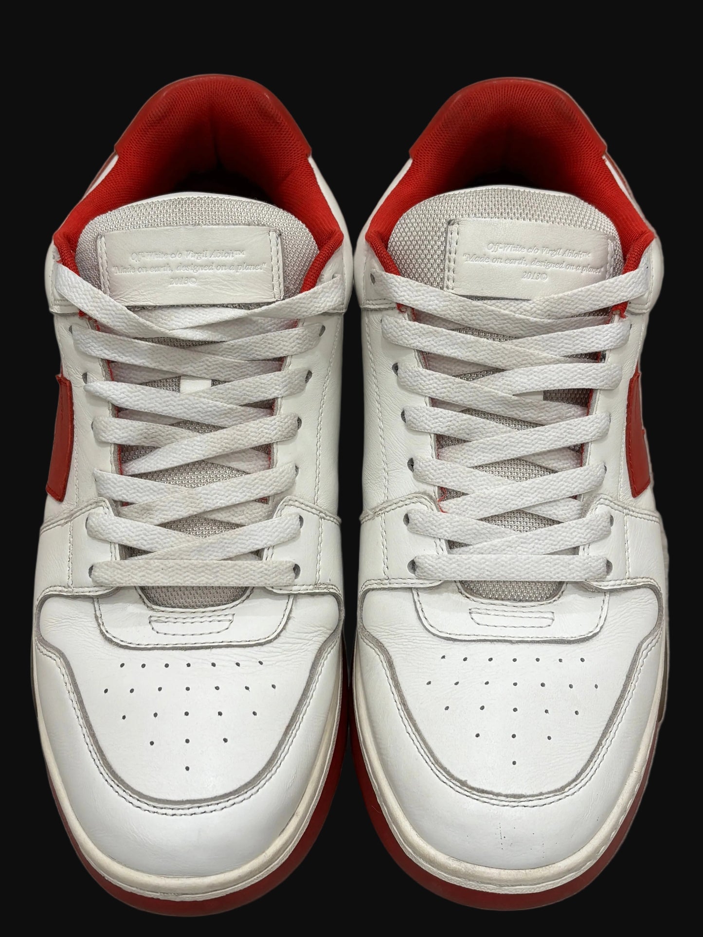 Off-White Out-Of-Office Sneakers - Size 43 - Pre-Owned