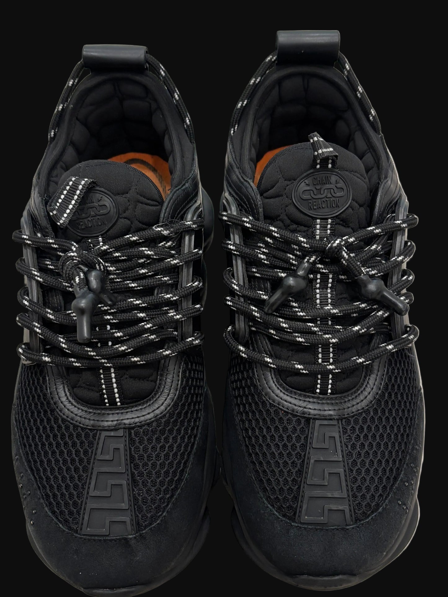Versace Chain Reaction Sneaker Black - Size 43 - Pre-Owned
