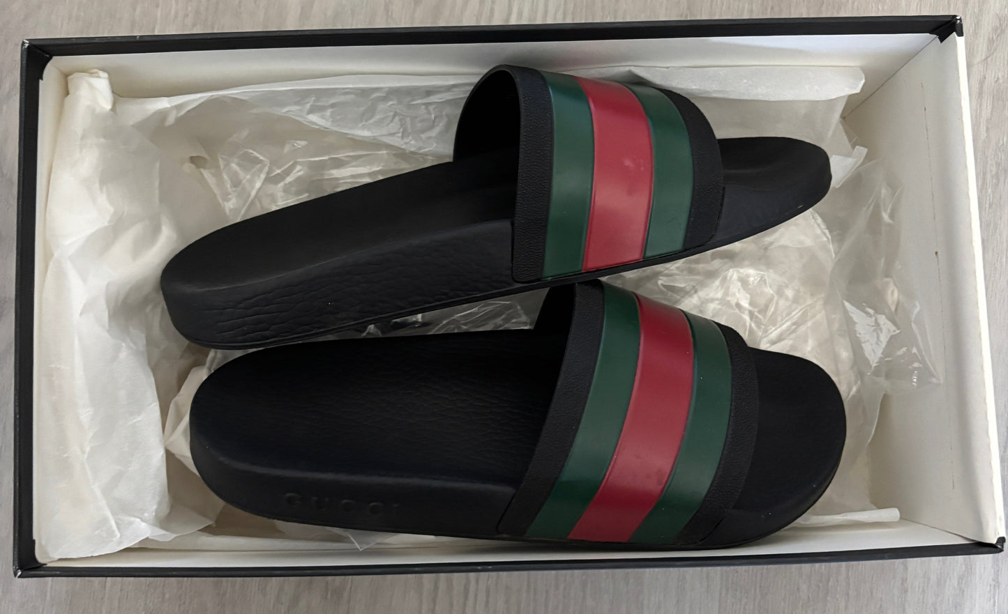 Gucci Slide - Size 10-10.5 - OG All - Pre-Owned
