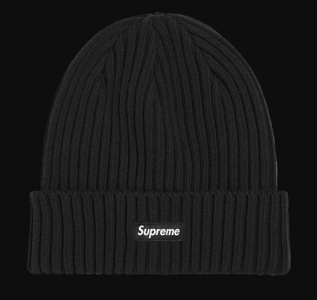 Supreme Overdyed Beanie Black - Brand New